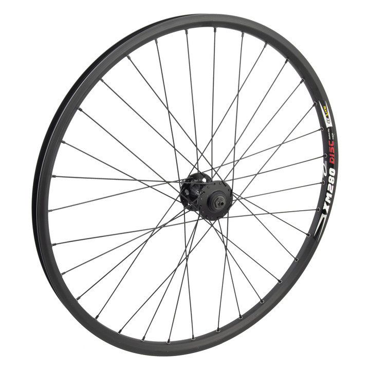 26in Alloy Mountain Disc Front Wheel Double Wall Rims and QR Axle 743383