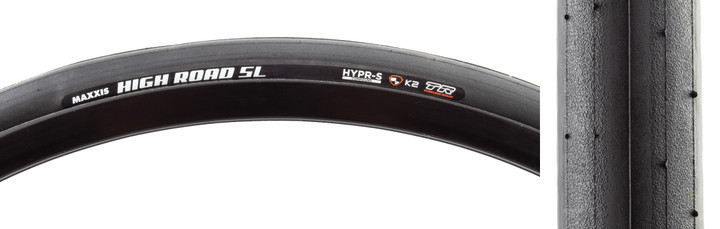 Maxxis High Road SL Tire Tubeless, Folding, HYPR-S, K2 Protection, ONE70 700x26 TB00340100