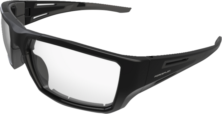 Forceflex Ff5 Sunglasses - Foam - Black - Clear Lens FF5-01044-041