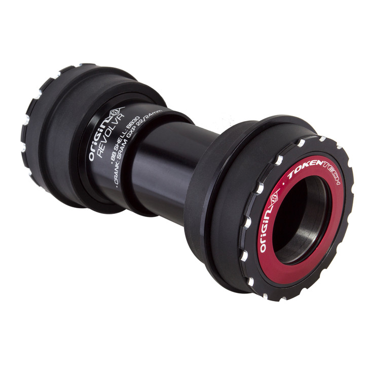 Origin8 Revolvr GXP BB30 Outboard Bottom Bracket, Thread-Together, Alloy/Plastic Construction 211052