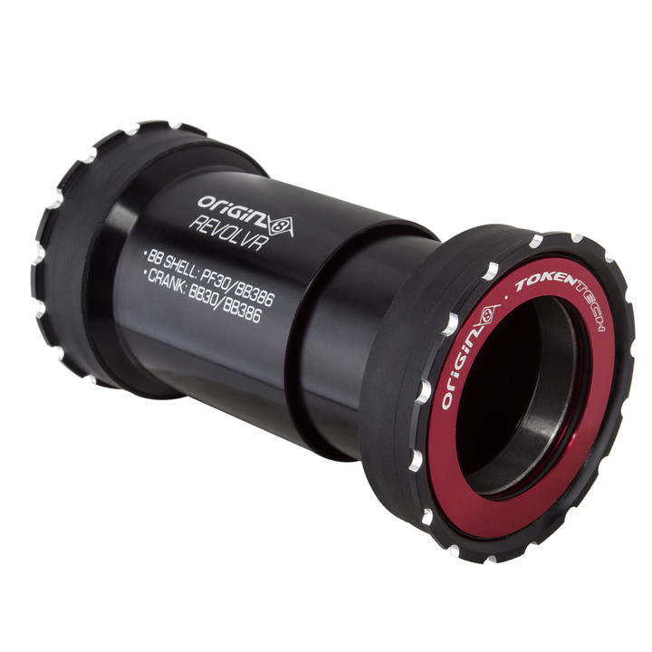 Origin8 Revolvr BB30/BB386 OS Thread-Together Bottom Bracket - Hybrid Aluminum/Nylon, Sealed Bearings 211709