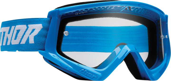 Thor Youth Combat Goggle - Racer - Blue/White 2601-3052