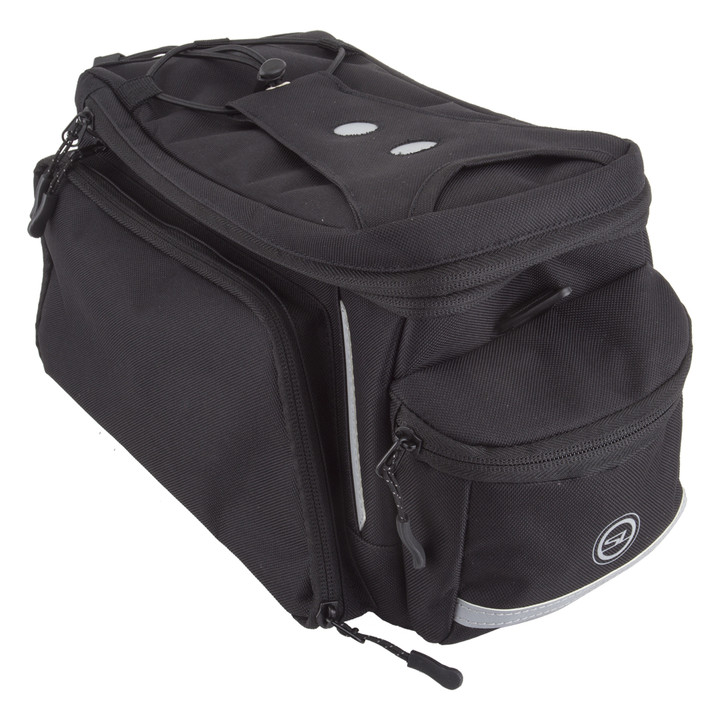 Sunlite Medium RackPack Cycling Bag Expandable Pockets and Velcro Mounts 915564