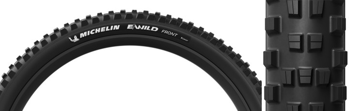 Michelin E-WILD 29x2.60 E-MTB Folding Tubeless Tire MAGI-X Technology 33194