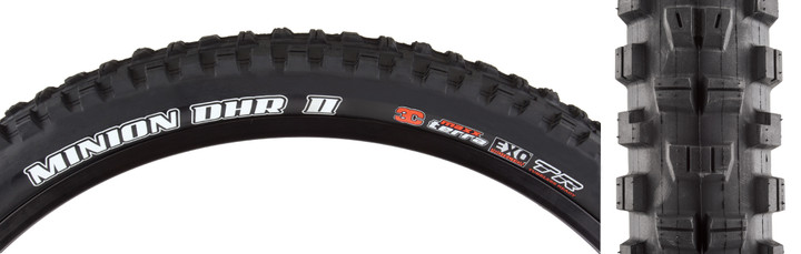 Maxxis Minion DHR II 29x2.6 Tubeless MaxxTerra EXO Wide Trail Tire TB00073100