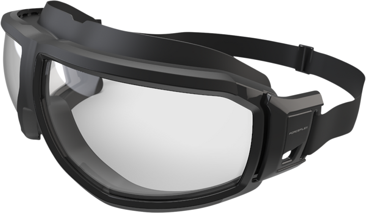 Forceflex Riding Goggle - Black/Gray - Clear Lens FFG-01045-040