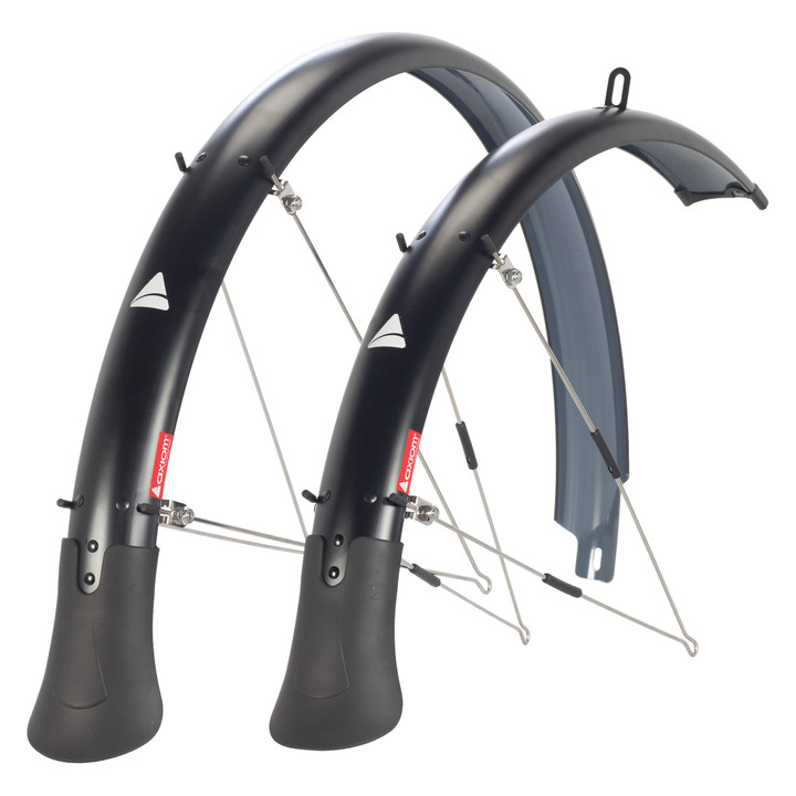 Axiom Flascheguard 700C Hybrid Fender Pair - Eco-Friendly Recycled Material, Durable Alloy-Style Finish 177753-03