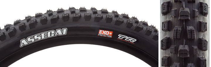 Maxxis Assegai 27.5x2.50 Tubeless Mountain Tire EXO+ and MaxxTerra TB00699200