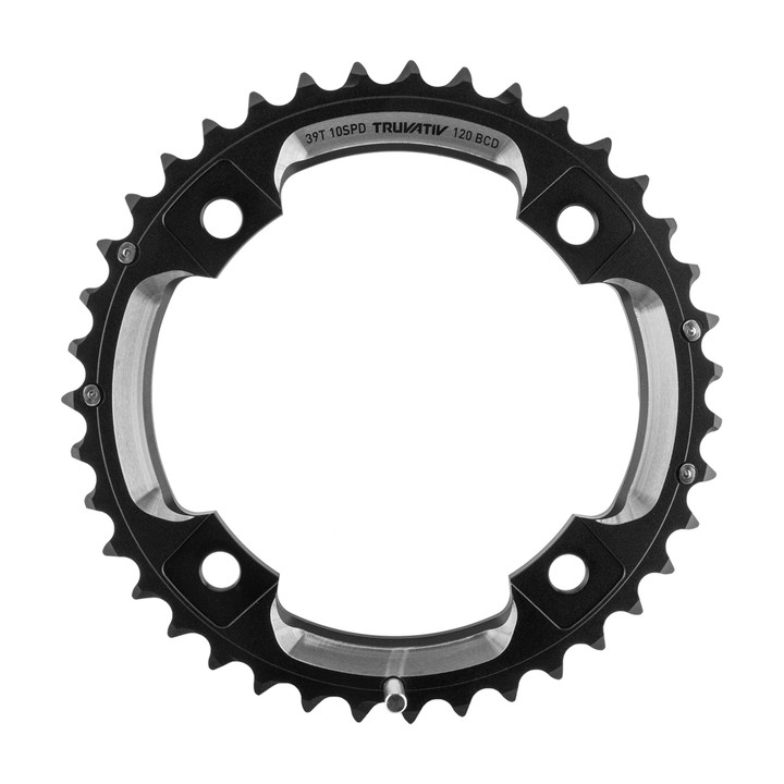 SRAM X0/X9 39T Aluminum GXP Chainring - 10-Speed, Black, CNC-Optimized 11.6215.188.260