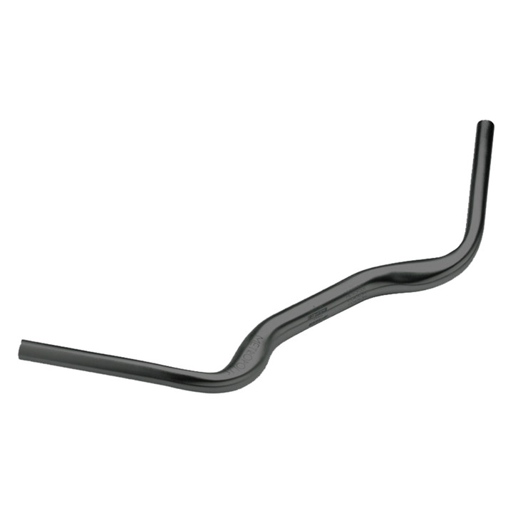 FSA Metropolis Handlebar 31.8 x 620mm Black City Bike Bar Reversible Rise 182-0001