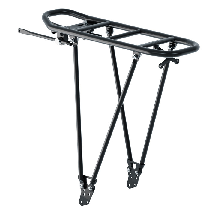 FoldIt Adjustable Rear Bike Rack | Black, Folds Flat, 24-29in 095310-001
