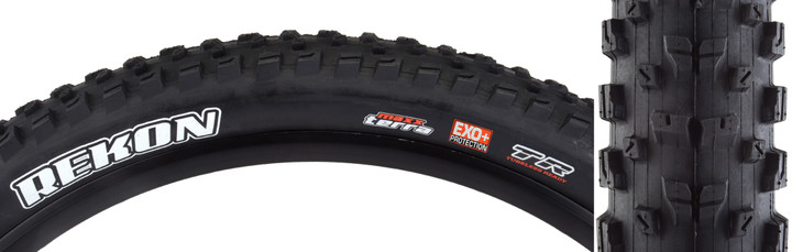 Maxxis Rekon 27.5"x2.60 Tubeless-Ready Mountain Tire EXO+ and MaxxTerra Compound TB00702700