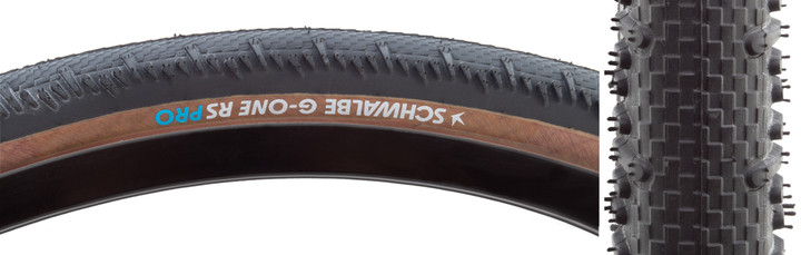 Schwalbe G-One RS Gravel Tire 700x45C, Tubeless-Ready, Addix Race, Pro Casing 11654396.01