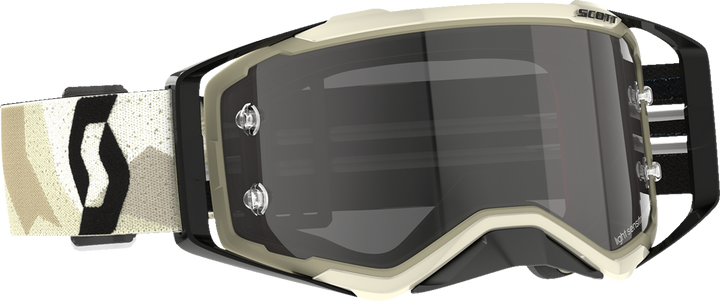 Scott Prospect Sand Dust Goggle - Camo Beige/Black - Light Sensitive - Gray Works Lens 272826-7431327