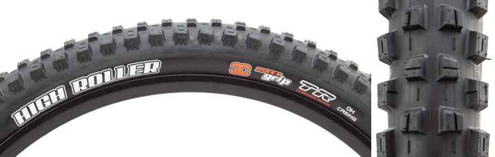 Maxxis High Roller III 29x2.40 Mountain Tire, Tubeless Ready, 3C Maxx Grip TB00513200
