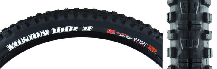 Maxxis Minion DHR2 29"x2.50 Folding Tubeless Mountain Tire 3C Maxx Grip and Double Down Casing TB00551000
