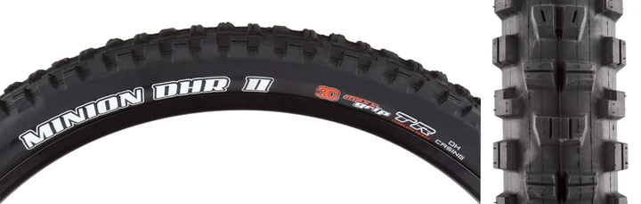 Maxxis Minion DHR2 29"x2.50 Tubeless-Ready Mountain Tire 3C MaxxGrip and DH Technology TB00550800