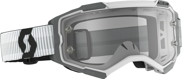 Scott Fury Goggle - White/Gray - Clear Works Lens 274514-1039113