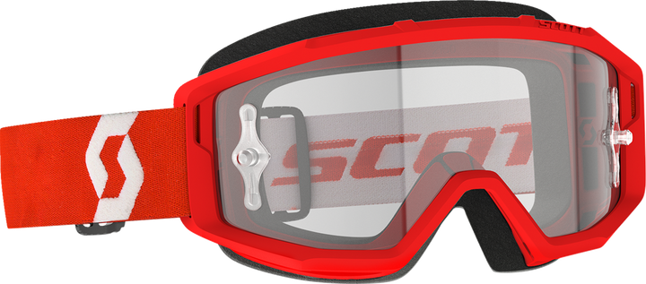 Scott Primal Goggle - Red/White - Clear Works Lens 278598-1005113