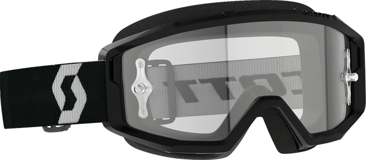 Scott Primal Goggle - Black/White - Clear Works Lens 278598-1007113
