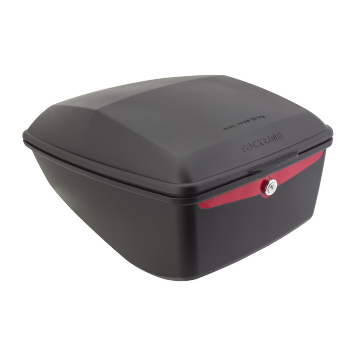 Racktime Tour Box Black Composite Lockable Bicycle Cargo Carrier 44800