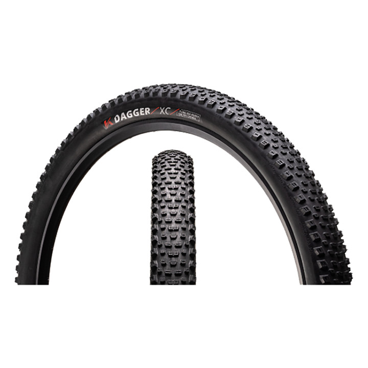 Kenda Dagger XC TLR 29x2.4 Bike Tire - Tubeless Ready, Heavy-Duty MTB Off-Road 90R26040