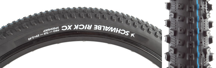 Schwalbe Rick XC Pro 29x2.40 Tubeless MTB Tire - Addix SpeedGrip, Cross-Country Performance 11654568