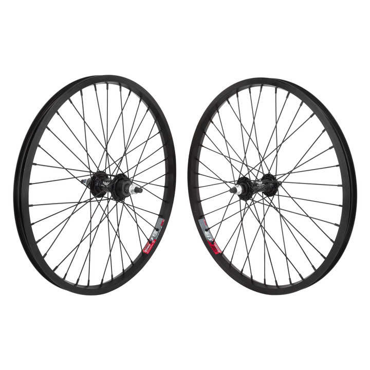 Wheel Master 20 in Alloy BMX Freewheel Wheelset Weinmann 519 Alloy Rims 65884