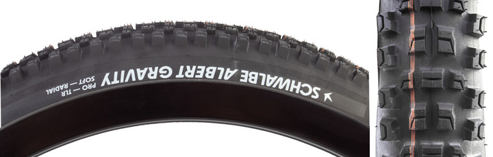 Schwalbe Albert Gravity Pro 29"x2.60 Tubeless-Ready Mountain Tire 11654592