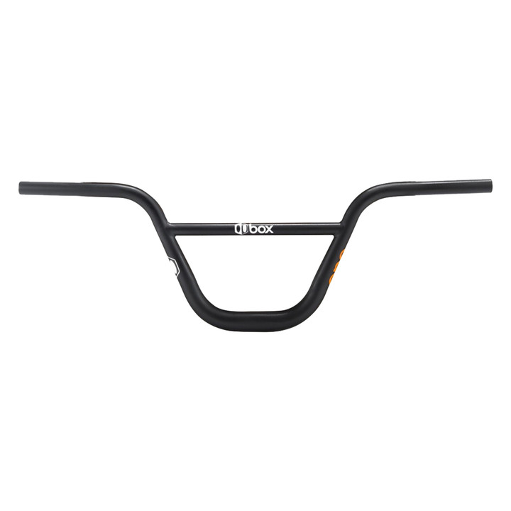 Box Components Box One Flat BMX Handlebar 4130 Chromoly, 28.25in, Black BX-HB21F31880-BK