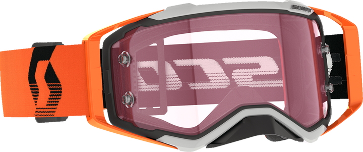 Scott Prospect Amplifier Goggle - Gray/Orange - Rose Works Lens 285536-1294352