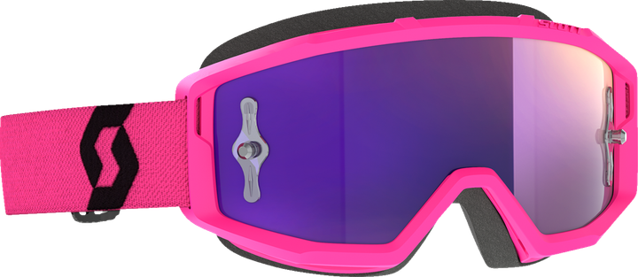 Scott Primal Goggle - Pink/Black - Purple Chrome Works Lens 278597-1665281