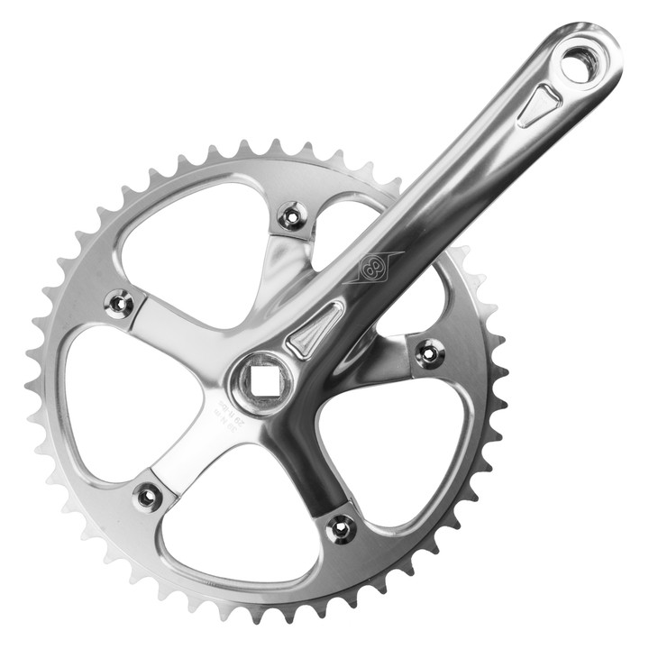 Origin8 Aluminum Track/Single Speed Crankset 165mm, 46T, JIS Square Taper 210491
