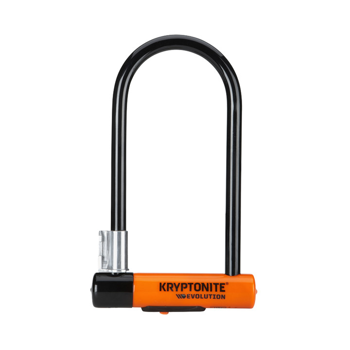 Kryptonite Evolution Series U-Lock - 14mm Hardened Steel, Keyed and Bracket 002130