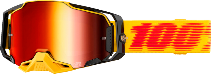100% Armega Goggle - Tetsu - Red Mirror Lens 50005-00042