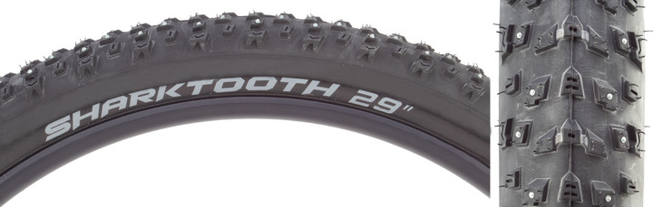 Arisun Sharktooth 29x2.8 Studded Ice and Snow MTB Tire 220 Spikes T110205