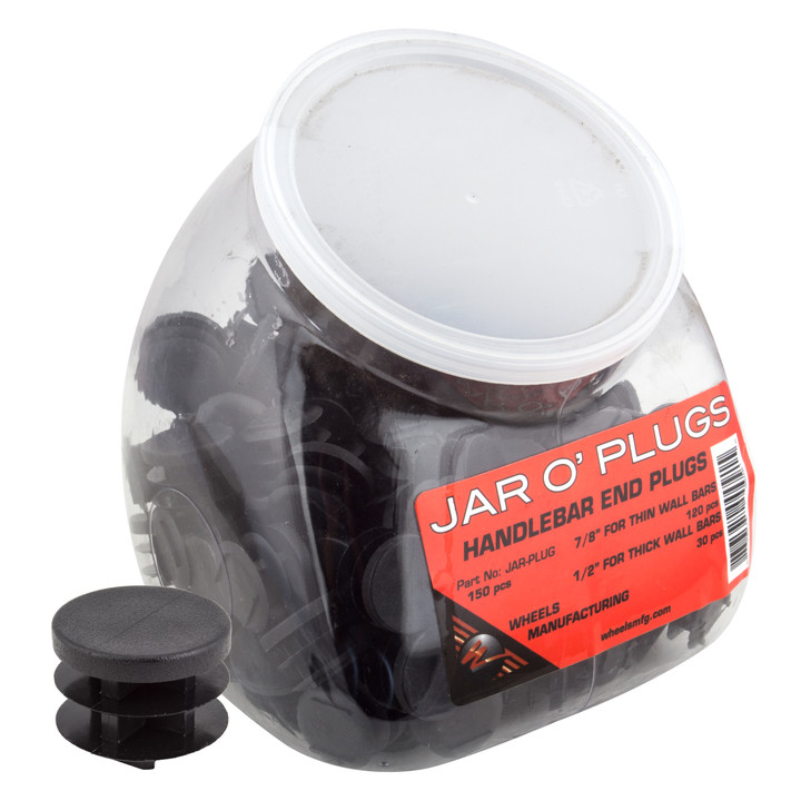 Wheels Manufacturing Jar O' Bar-End Plugs 150 Total 120-Thinwall 30-Thickwall JAR-PLUG