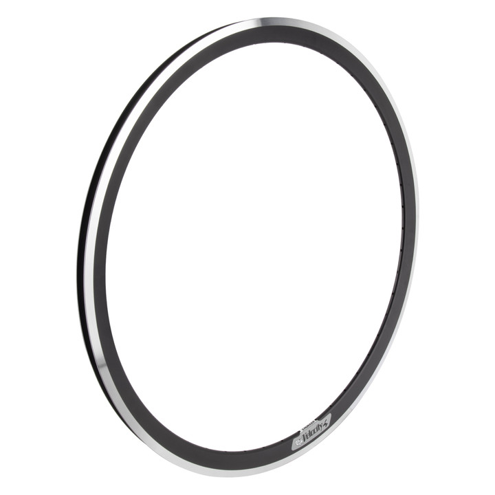 Velocity Chukker 700C Carbon Steel Rims - 48-Hole MSW Black 3900M-62248