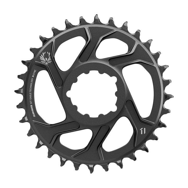 SRAM X-Sync 2 32T Eagle Chainring Aluminum Black | 12-Speed, Direct Mount 11.6218.030.060