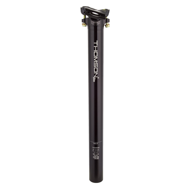 Thomson Elite Seatpost 31.6 x 367mm Standard Rail Clamp Style: Black SP-E109-BK