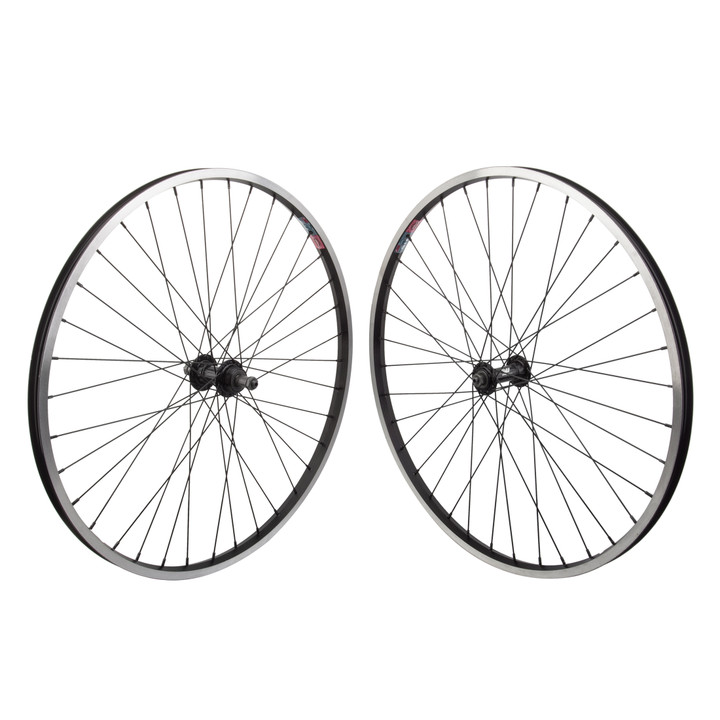 Wheel Master 26in Alloy MTB Bike Single Wall 26in SET Alloy RIM 64115