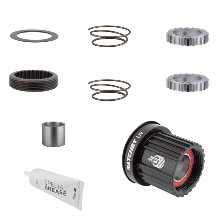 DT Swiss Ratchet LN Freehub Body Upgrade Kit, Alloy, Micro Spline HXYXXX00N3770S