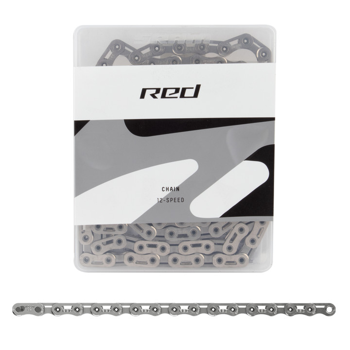 SRAM RED Flattop Chain 12/13-Speed, 126 Links, Lightweight Durable Silver 00.2518.065.015