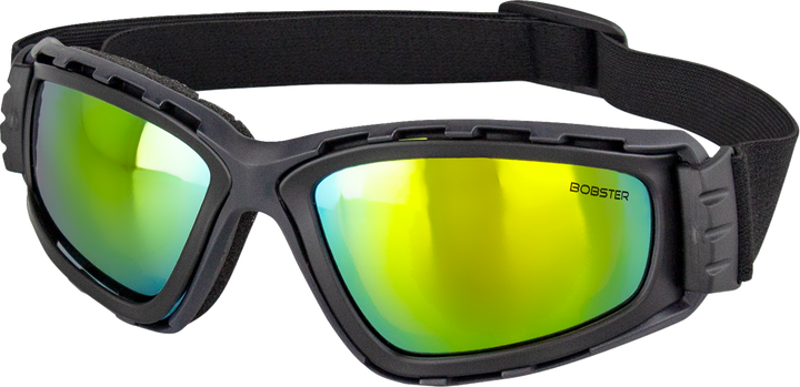 Bobster Freedive Goggle - Matte Black - Bronze/Silver Mirror Lens BFD001