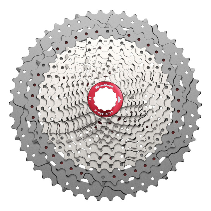 Sunrace 12-Speed MTB Cassette 11-50T Aluminum Spiders CSMZ90.WA5R.XS0.BX