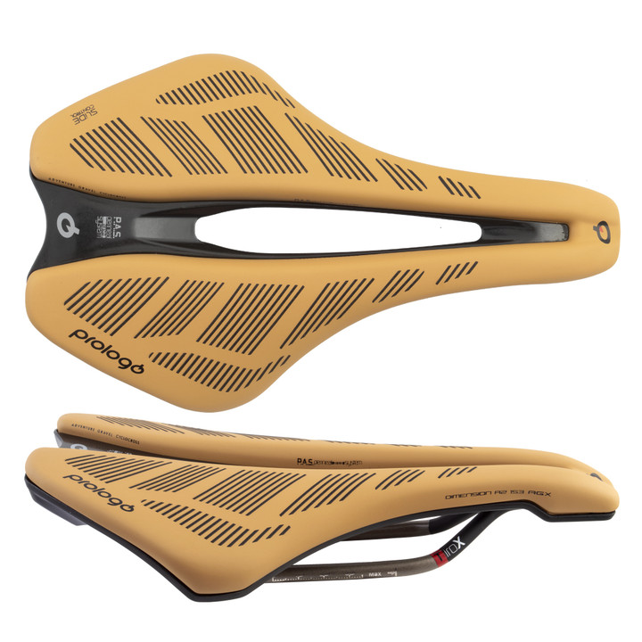 Prologo Dimension R2 AGX Gravel/Cyclocross Saddle Tirox Rails DI2XTN5LBX5-AM