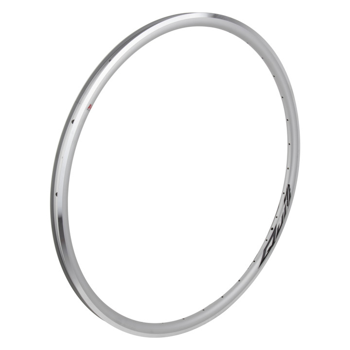 Velocity Quill Velocity 700C Silver Aero Rim - Tubeless Ready, Lightweight 5201M-62232