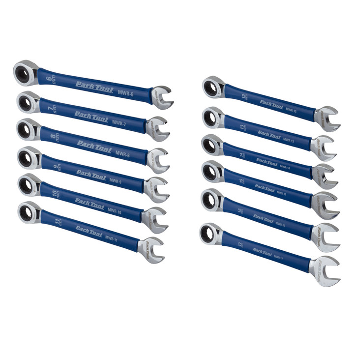Park MWR-SET Metric Ratchet Wrench Set Bike Tool Heat Treated Chrome Plated MWR-SET