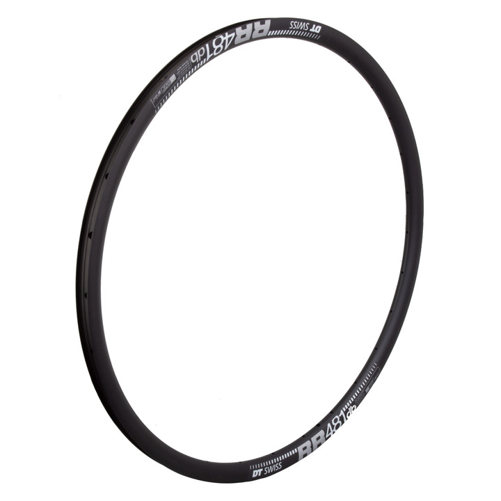 DT Swiss RR 481 Aluminium Rim 700c 29" Tubeless Ready 28 hole Disc Black RDRR48CDPW28SA7547