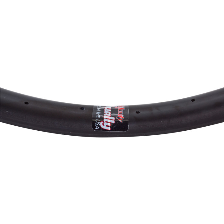 Velocity Dually 700c Alloy Disc Rim - Tubeless-Ready, Double Wall, Black 4100-62232